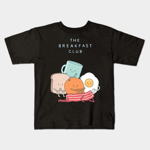 Breakfast Club Kids T-Shirt by Haasbroek